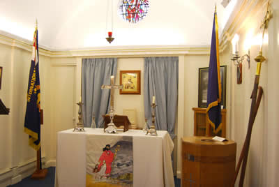 Inside the Chapel